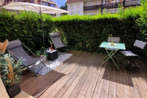 Lovely studio with garden - near the beach